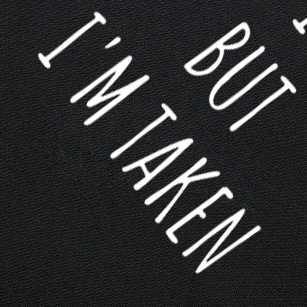 Lustiges I Know Cute But I'm Taken T-shirt Für Herren Aus Baumwolle_voghion.com