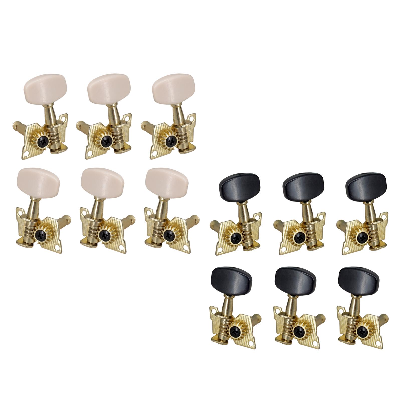 6x 3L3R Guitar Tuner Pegs Right Left Guitar Tuning Pegs for Electric Guitar Musical Instruments Replacement Parts