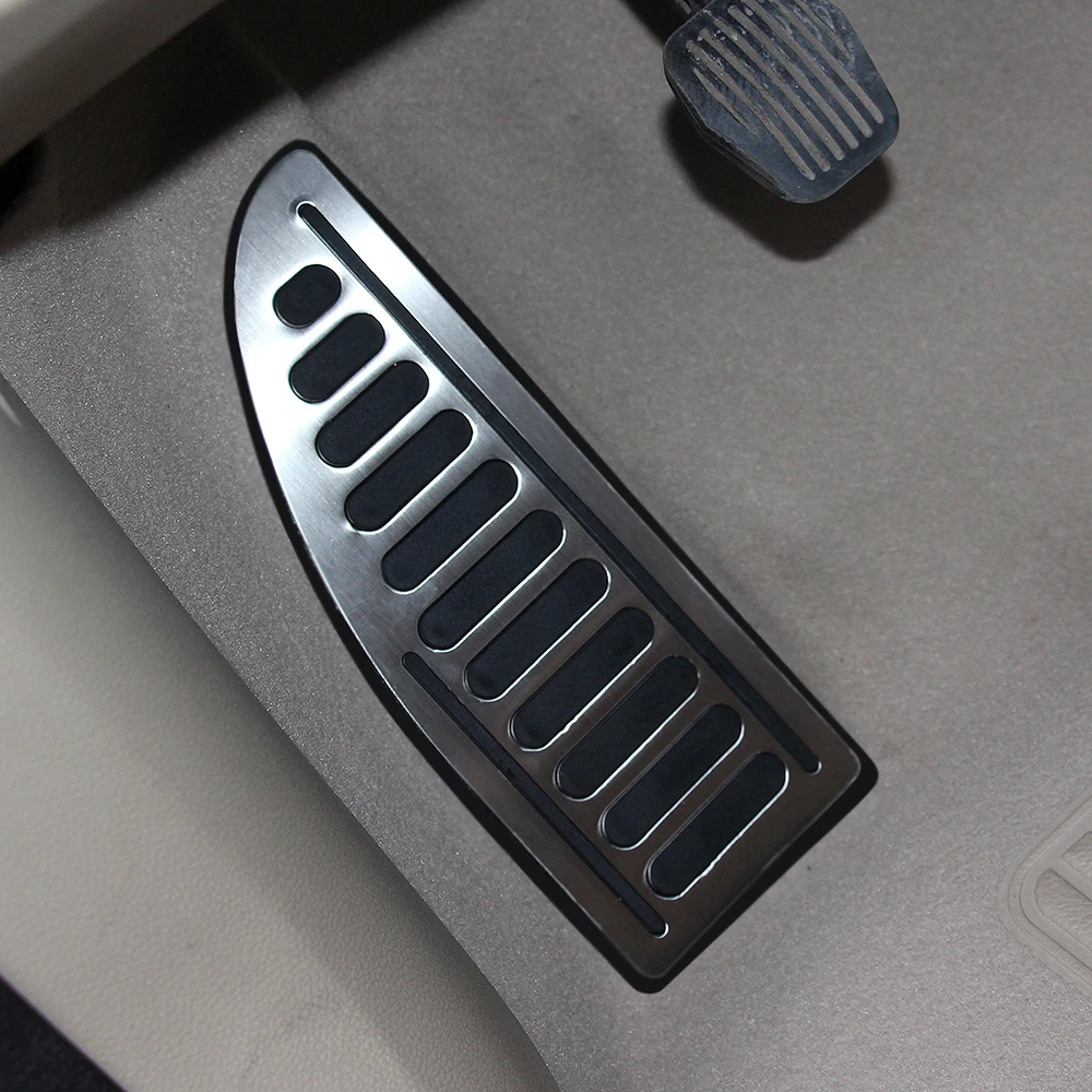 AT MT Edelstahl Auto Innen Gas Kraftstoff Pedal Bremspedale Abdeckung für Ford Focus 2 3 4 MK2 MK3 MK4 2005 - 2017 Zubehör – Detail 5