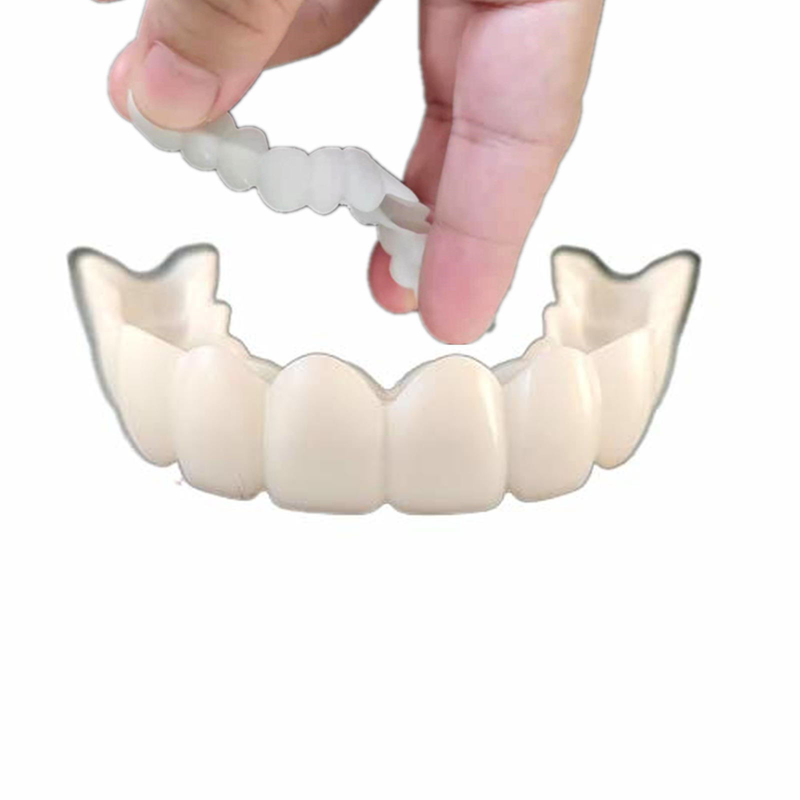 Best of Soft Silicone Gel Dental Oral Upper Lower Fake False Teeth Cover Smile Veneers Dentures Braces Dental Equipment Whitening Molds Reviews & Tips