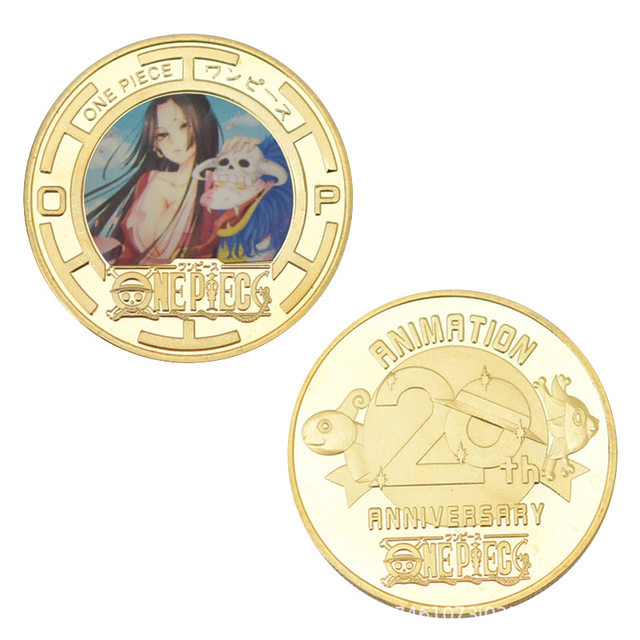 Monkey D. Luffy ONEPIECE Gold Coin Medal Limited Edition From Japan