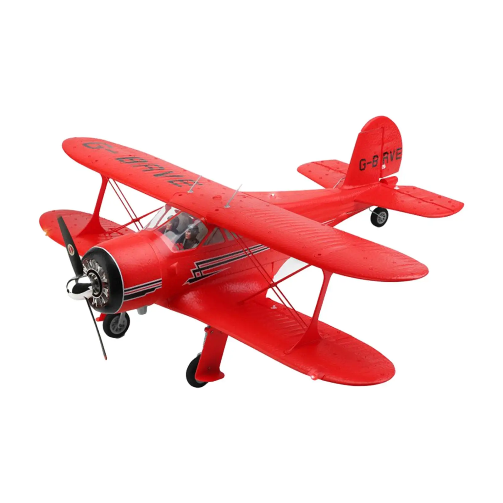 Wltoys A300 Beech D17S RC Plane with 3D/6G Mode Brushless Motor Easy to Fly 4 Channel EPP Biplane for Kids Adults Beginner Gifts