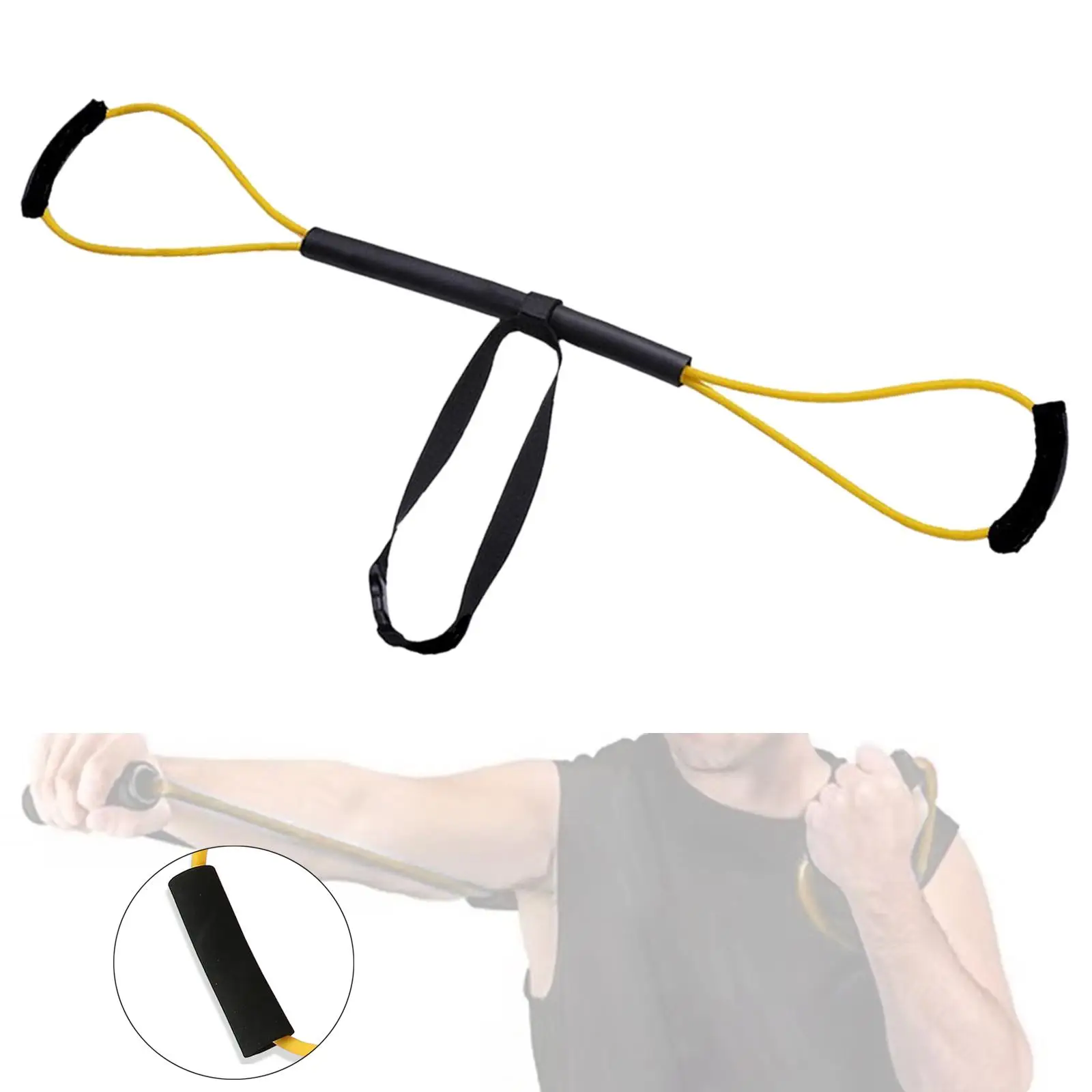Boxing Resistance Bands Exercise Bands for Home Gym Exercise Bands Elastic Bands Punching Equipment for Karate Shadow Boxing