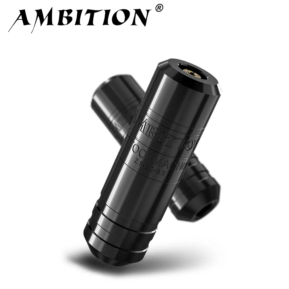 Best of Ambition Torped 2 Rotary Tattoo Pen Stroke 2.5-3.0-3.5mm Machine Wireless Kuark Battery Powerful Brushless Motor With RCA Cord Reviews & Tips