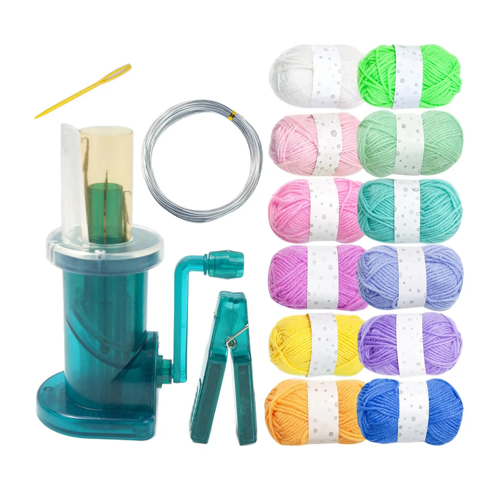 Easy Knitter Embellishment Manual Spool Knitter Knitting Tool for Bracelet Home Adult Embellish Clothing