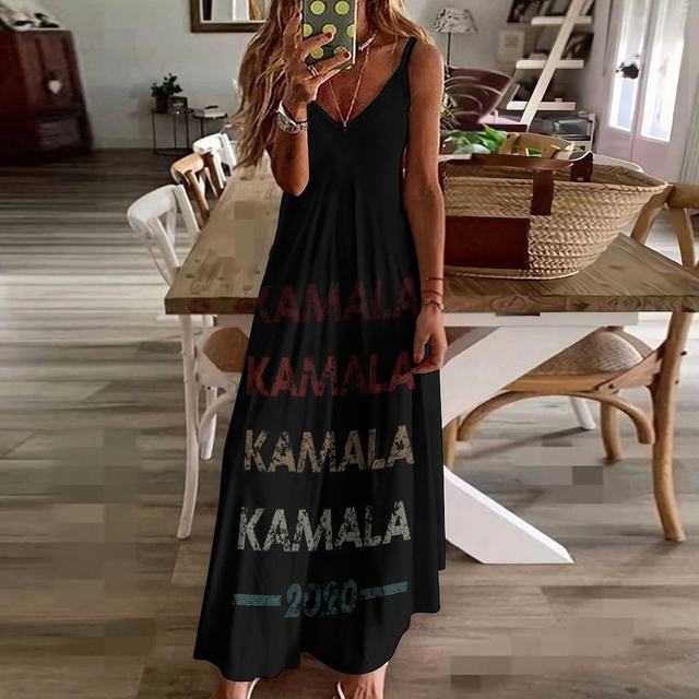 New Kamala Harris 2020 Vintage Style T-Shirt Sleeveless Dress - Main Image