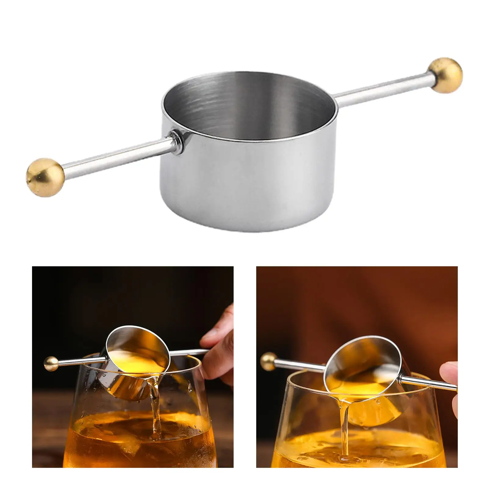 30ml Bar Jigger for Bartending Drink Measures Bar Accessory for Club Bar