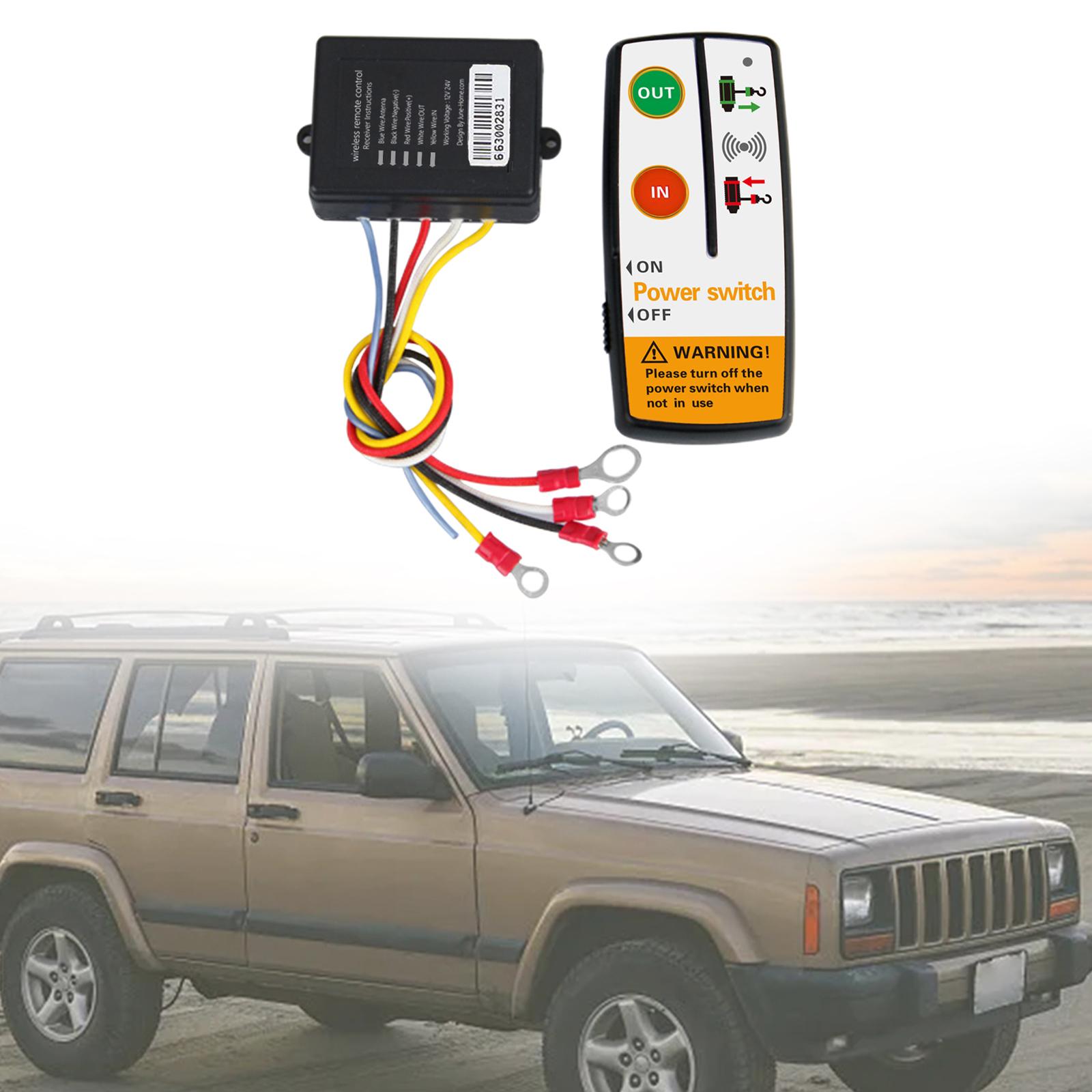 Winch Remote Control Kit High Performance Replacement for Truck Car UTV