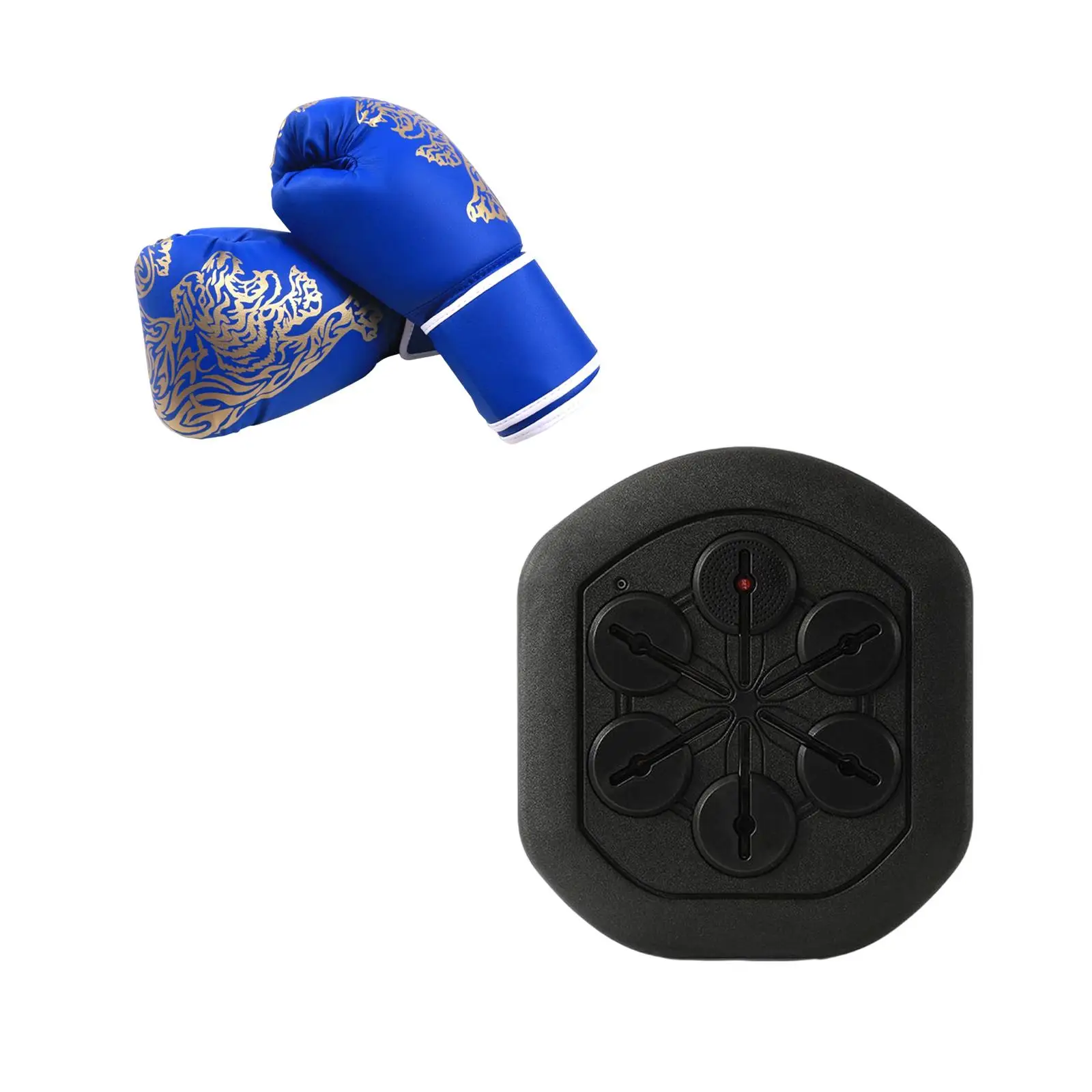 Music Boxing Wall Target Wall Mounted Boxing Trainer with Boxing Gloves