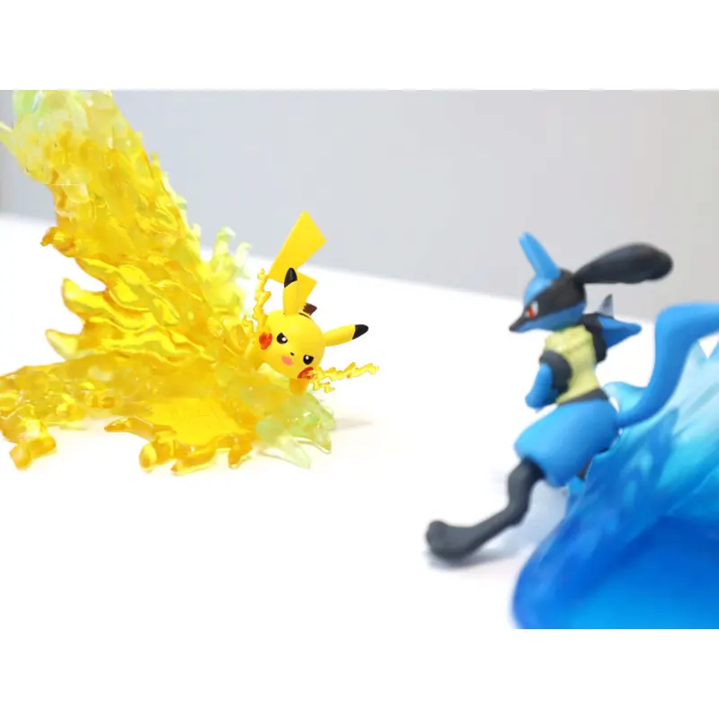 Original RE-MENT Pokemon Botella En Miniatura Celebi Milotic Absol Misdreavus Flareon Pikachu Anime Action Figure Model Kids Toy