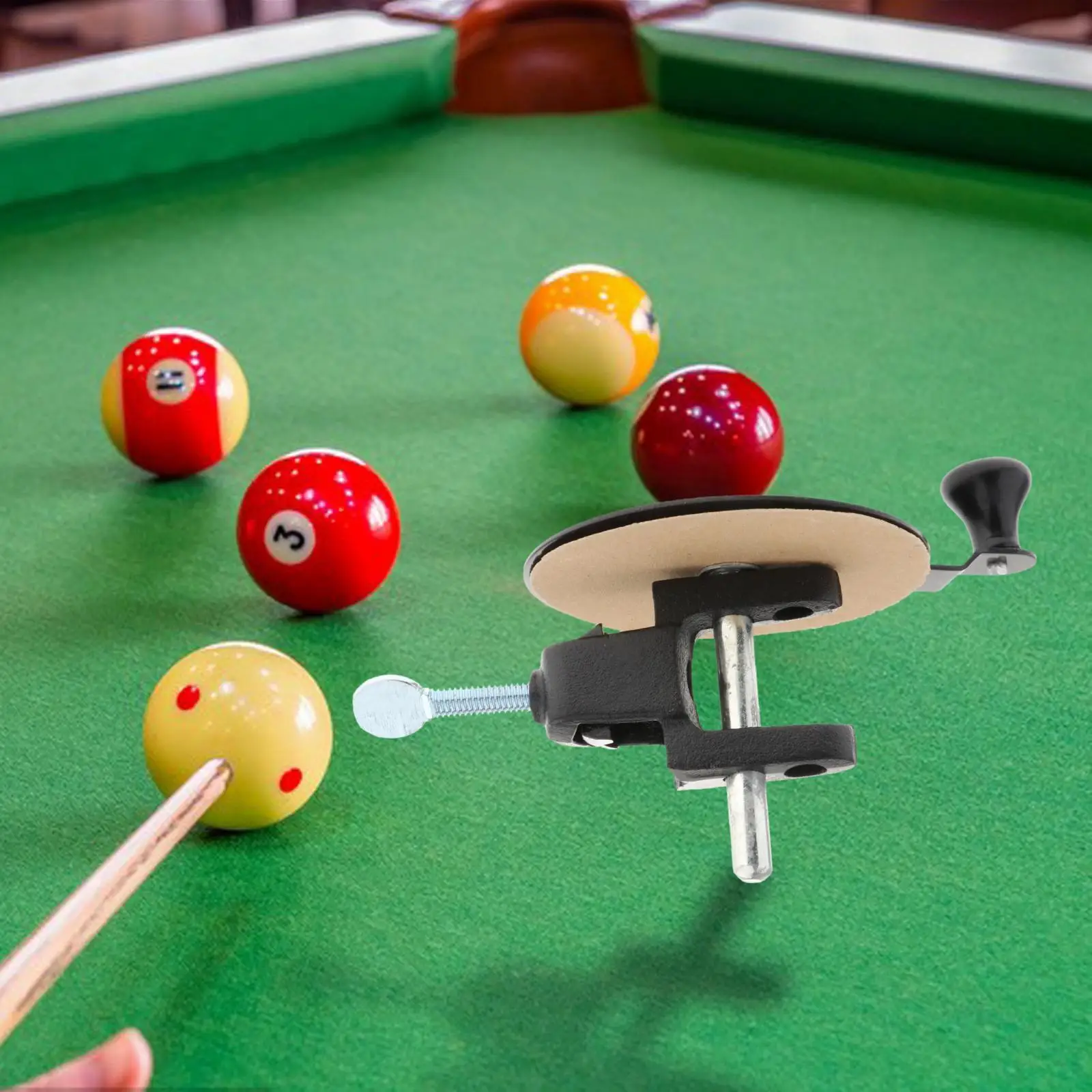 Billiard Pool Cue Tip Sander Pool Cue Maintenance Cue Tip Shaper Tool for Snooker Pool