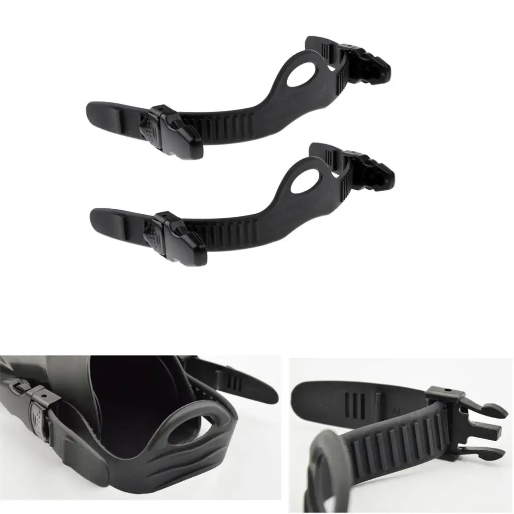 Adjustable Rubber Fin Flippers Strap Swimming Scuba Diving  Accessories