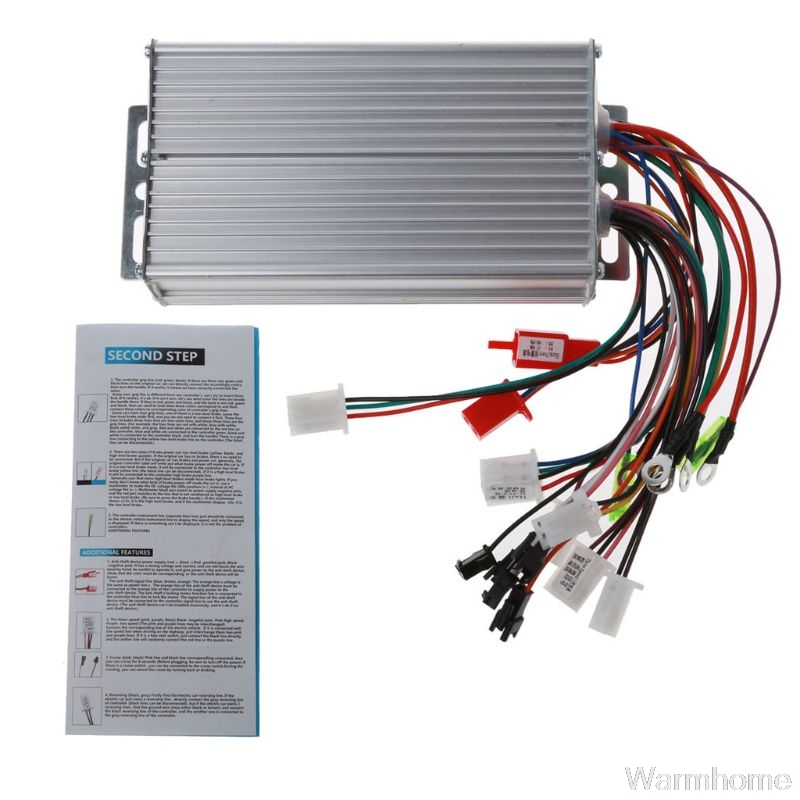 Description Picture 2 of item36V-48V 500W 12Pipe Wire Brushless Motor Controller for Electric Bike Tricycle Dropshipping