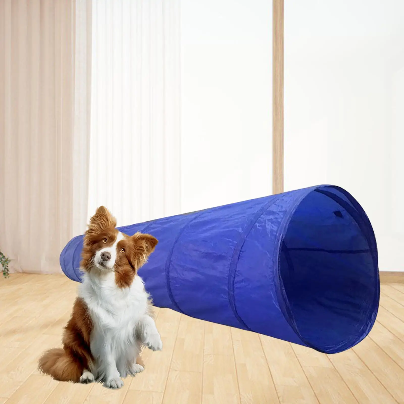 Dog Agility Training Tunnel Tube Interactive Toys for Rabbit Ferrets Kitty