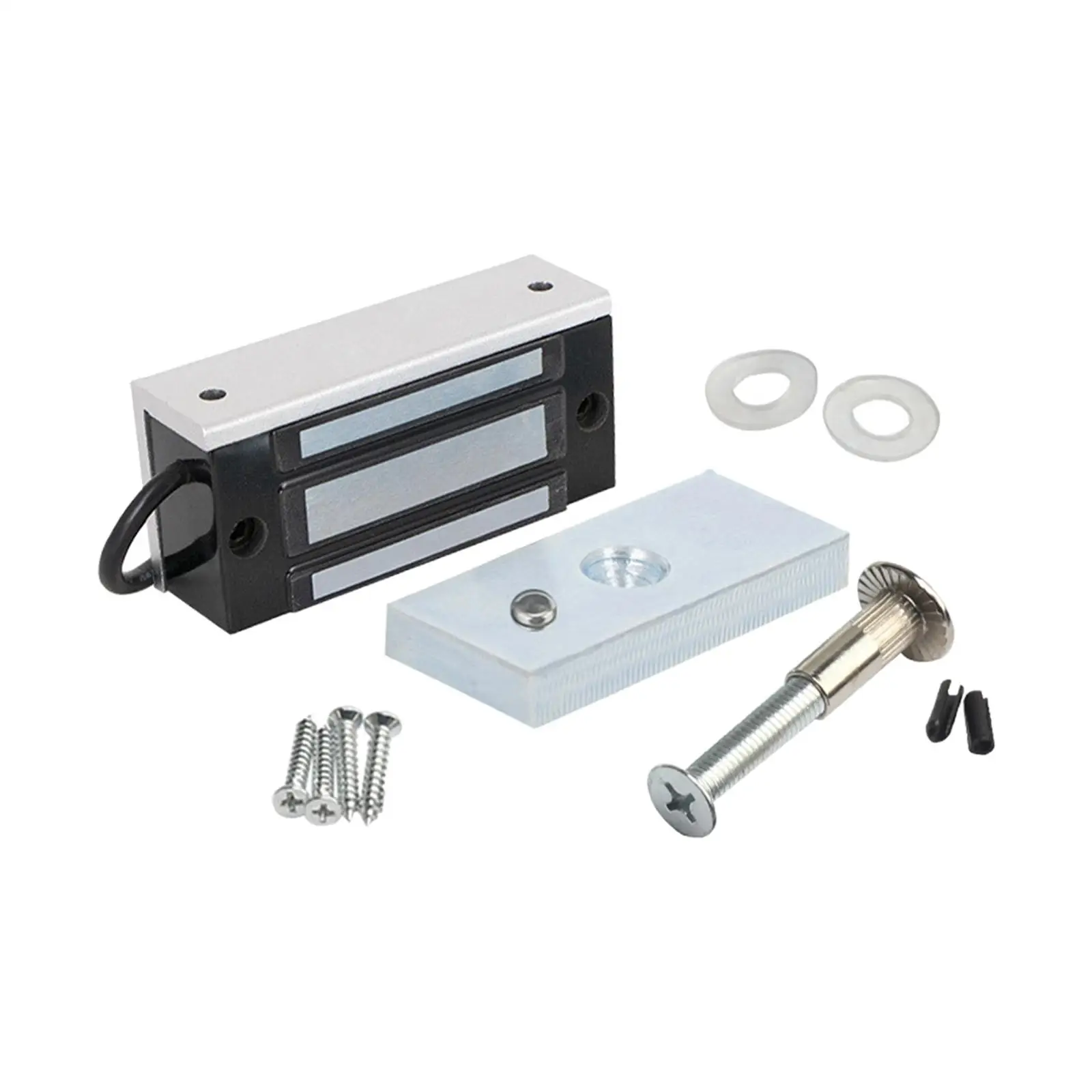 Electric Magnetic Lock 132lbs Holding Force Mini Em Locks Access Control for Metal Door Cabinet Drawer Wooden Door