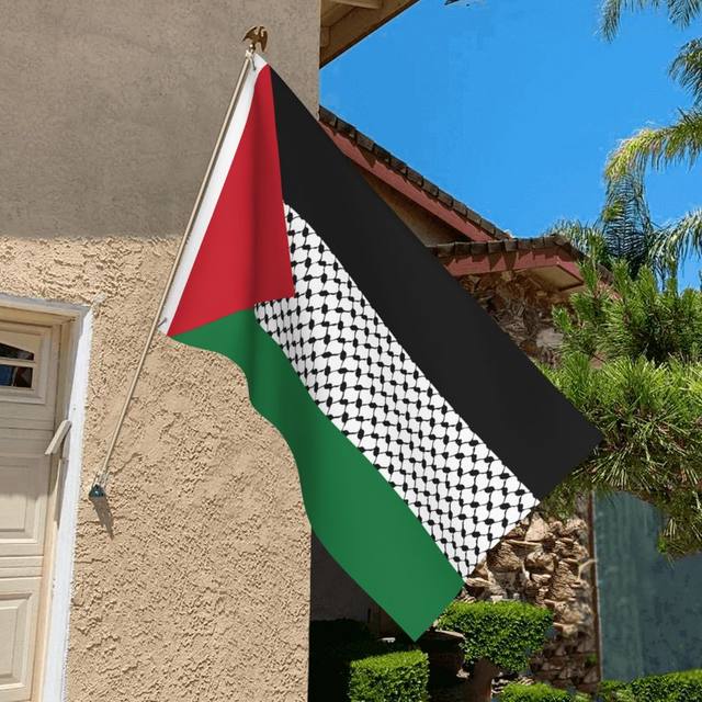 Palestinian Hatta Kufiya Folk Flag Banner Palestine Arabic Traditional  Keffiyeh Design Decoration 2x3 3x5 4x6 5x8 FT Flags - AliExpress