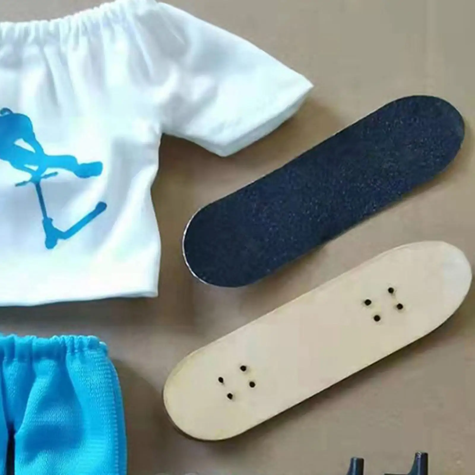 Finger Skateboard Fingerboards for Mastering Skills Kids Adults All Ages Blue
