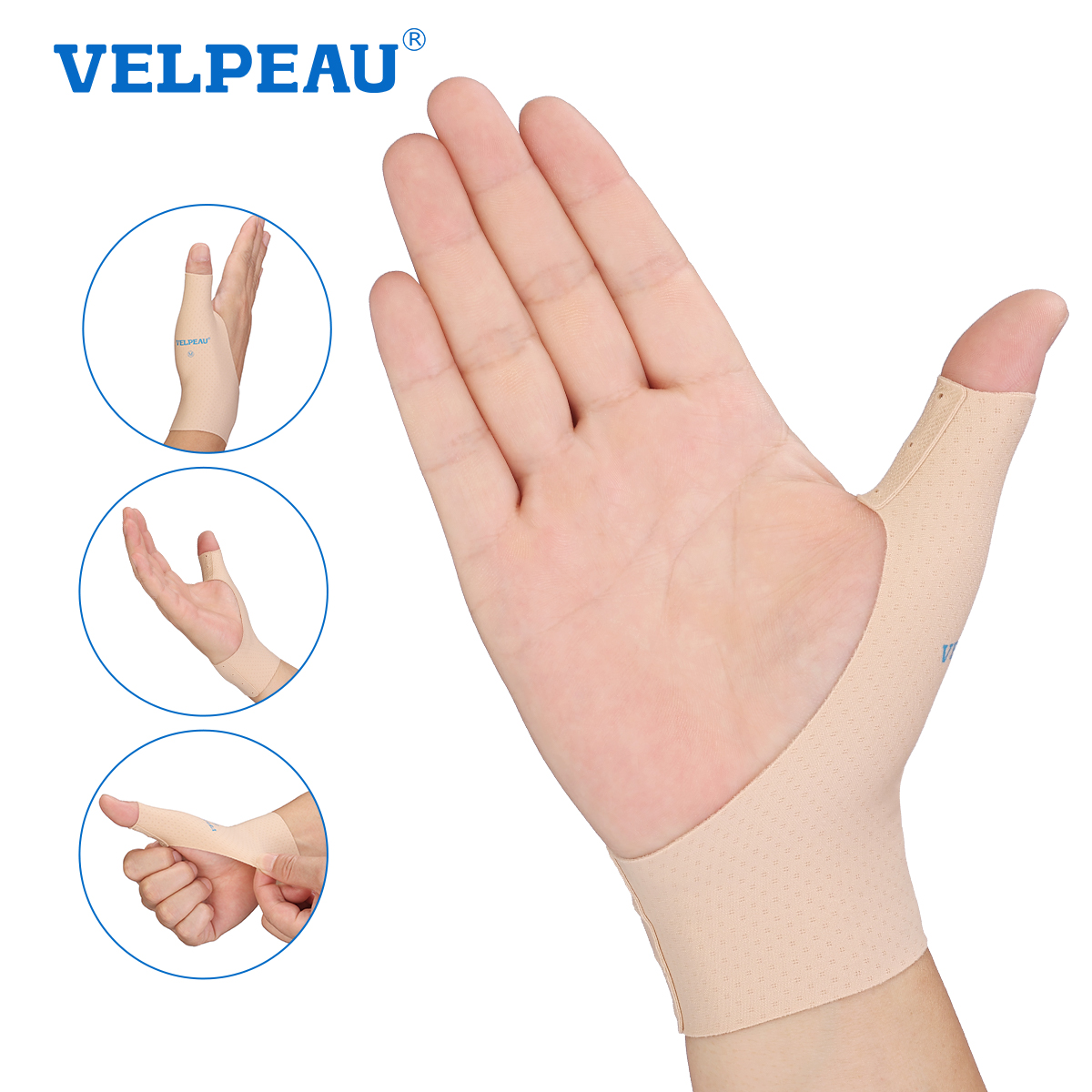 Best of VELPEAU Thumb Compression Sleeve Splashproof For Arthritis, Joint Pain And Tendonitis Thumb Liner Support Elastic And Soft 2 PCS Reviews & Tips