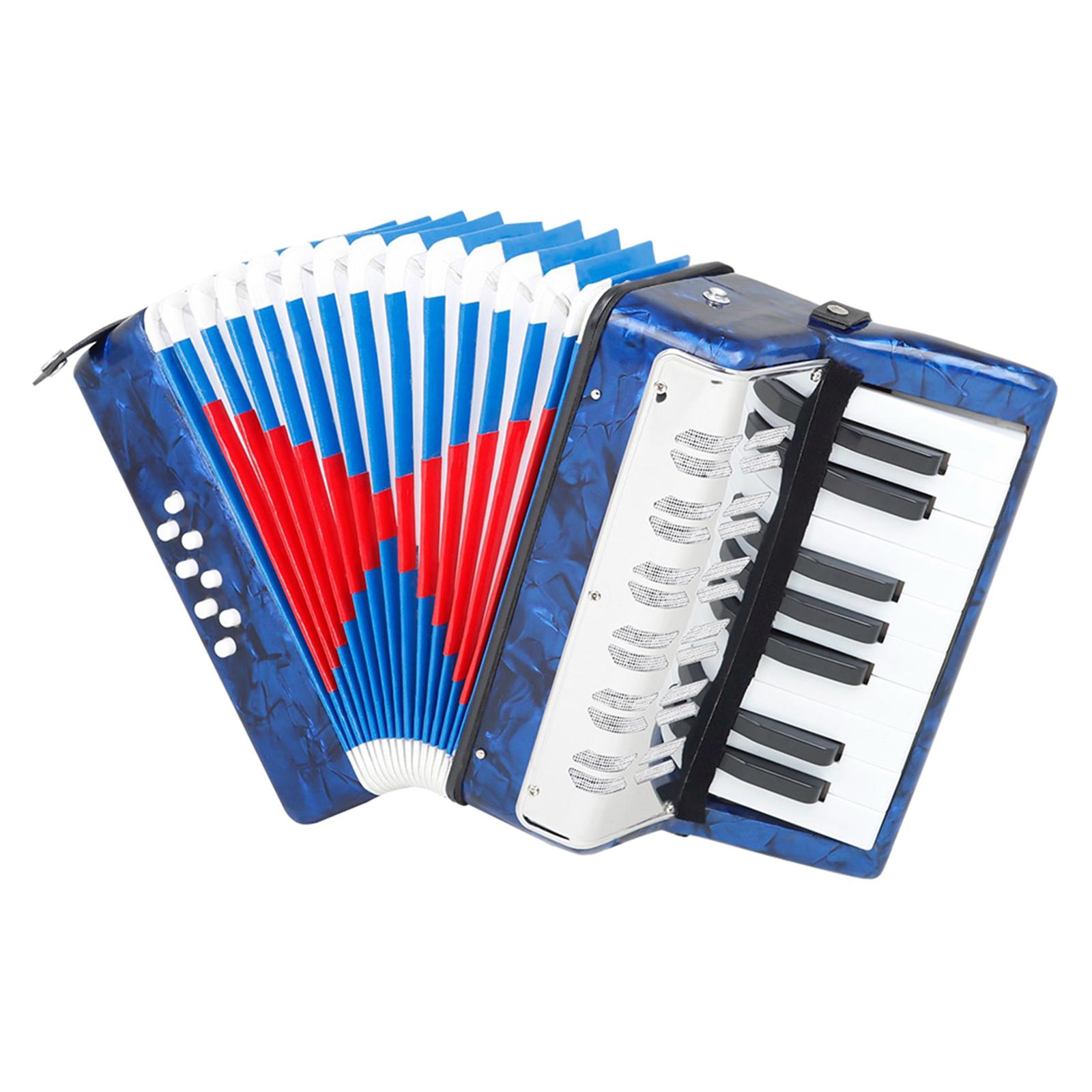 Title 5, Professional 17 Key 8 Bass Piano Accordion Keyb...