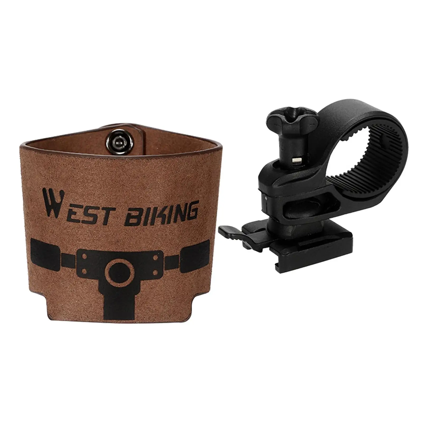 Bicycle Cup Bottle Holder 360 Rotation Water Cup Stand Handlebar Mount Organizer for Cycling Parts Handlebar 2-3cm Accessories