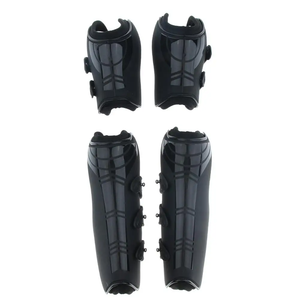 Equine Sports Horse/ Jumping Tendon And Fetlock Leg Boots Set
