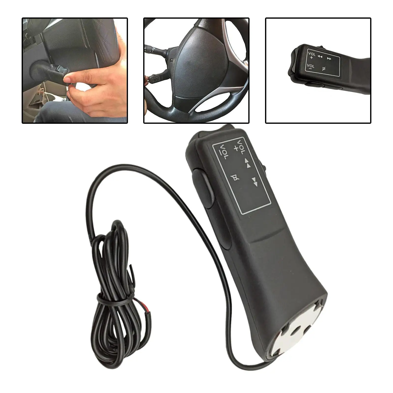 Car Radio Wired Controller Practical Fit for Car Radio Direct Replaces Car