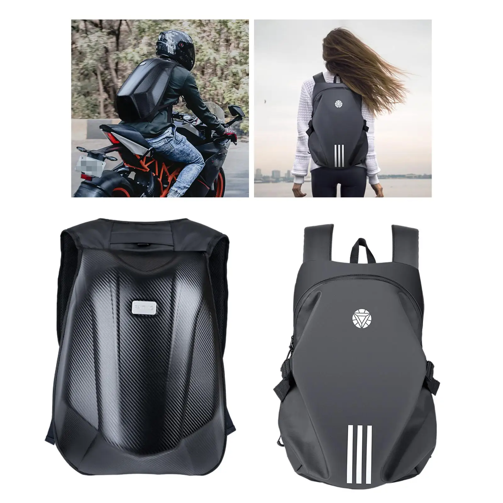 moto  Backpack Bag Waterproof & Multifunctinal Sports Backpack