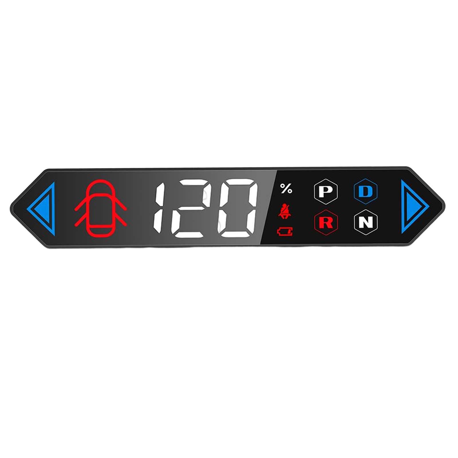 Mini HUD Heads up Display Gear Synchronize Display Battery Remain LCD