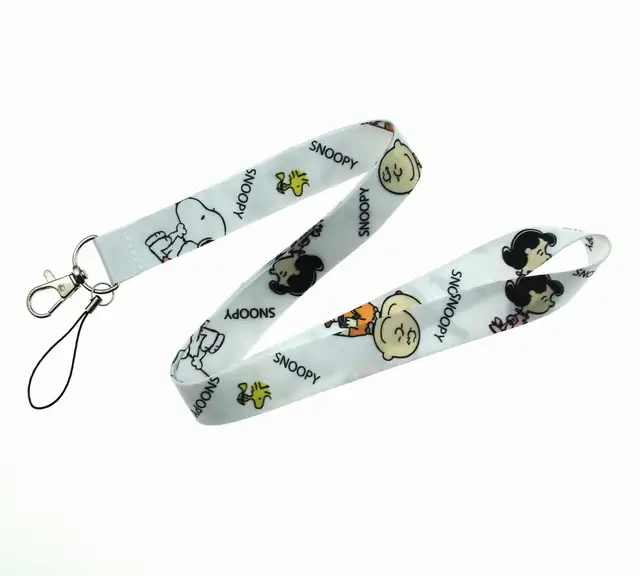 Lladro Snoopysnoopy Lanyard For Id Badge & Phone - Canvas Neck