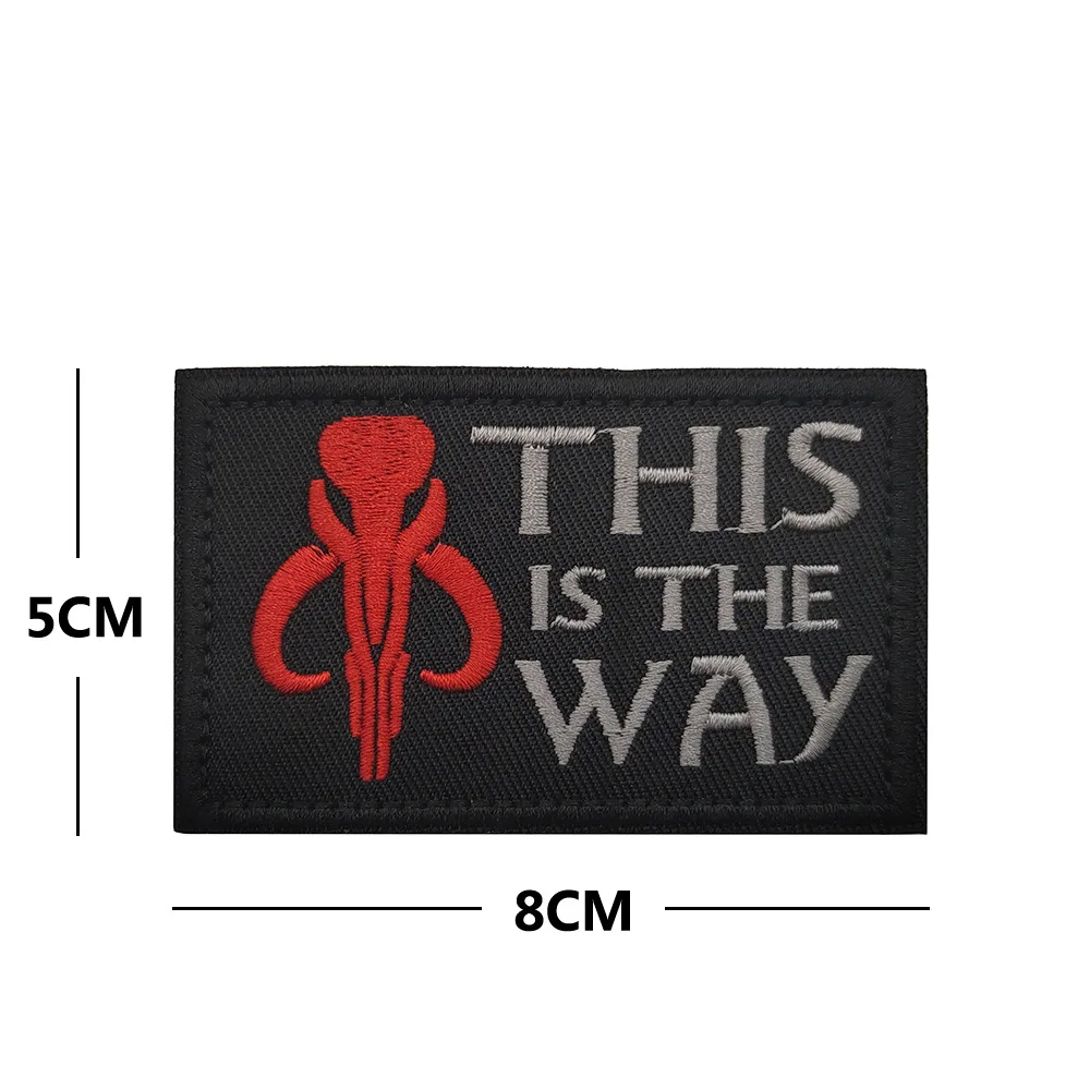 Star Wars Mandalorian This Is the Way Embroidered Hand Towel