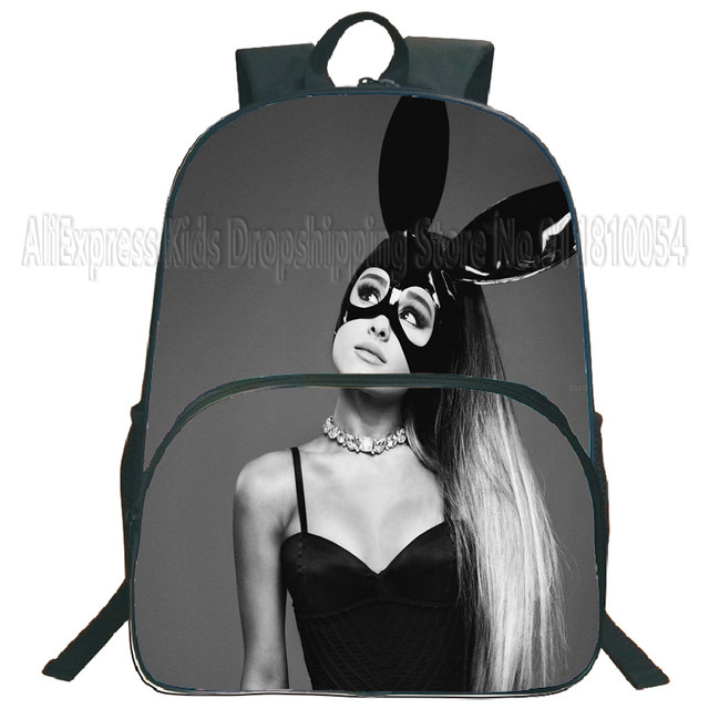 Ariana Grande backpack fashion beautiful Surprise gift School Bags