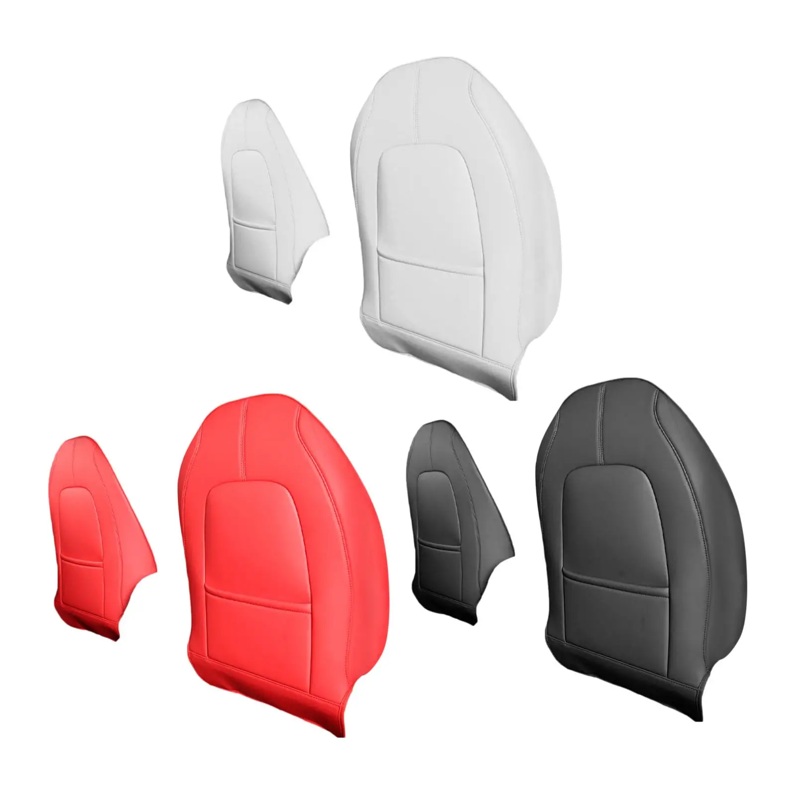 1 Pair Backseat Protection Mat Kick Guard Fit for Tesla Model 3 Model Y Anti Dirty