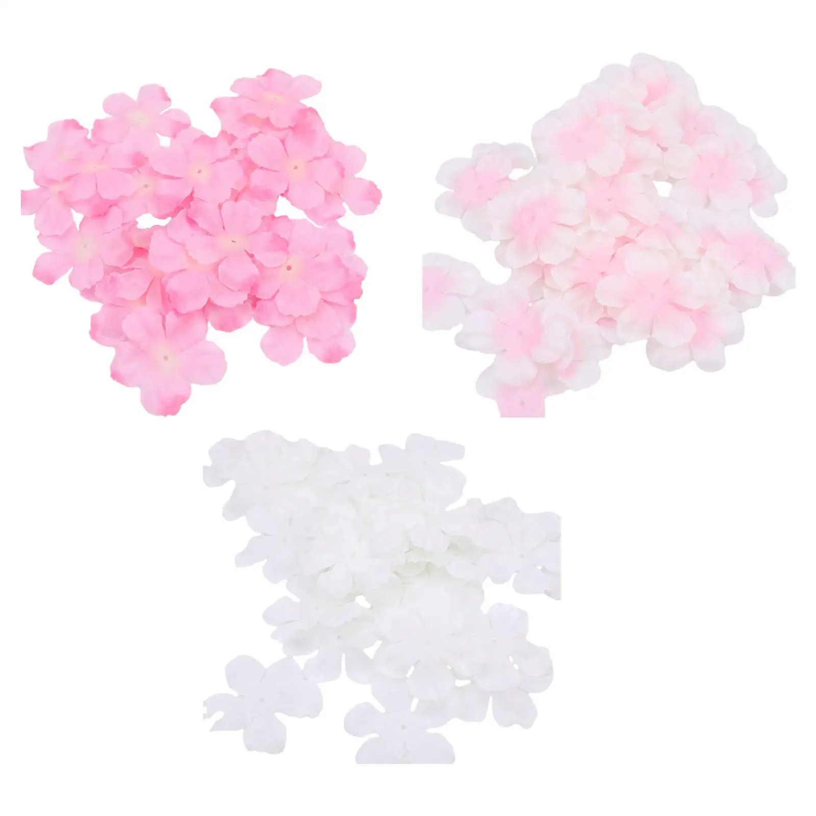 500x Flower Petals Romantic DIY Materials Handmade Artificial Fake Silk Flower for Table Clothes Dress Party
