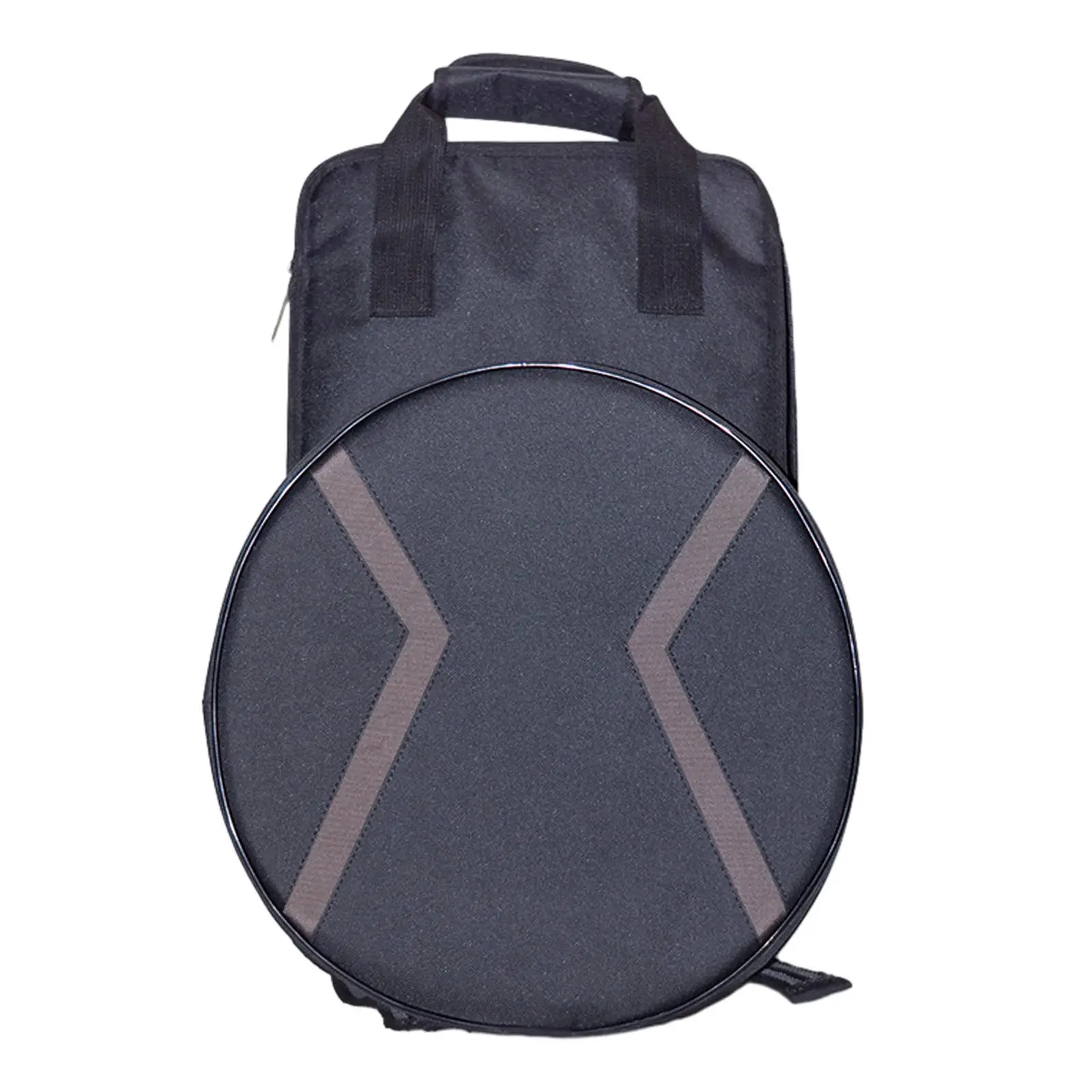 Dumb Drum Bag Waterproof Durable Backpack Easy to Carry Pad Bag for Professional Musician Tour Home Stage Performance