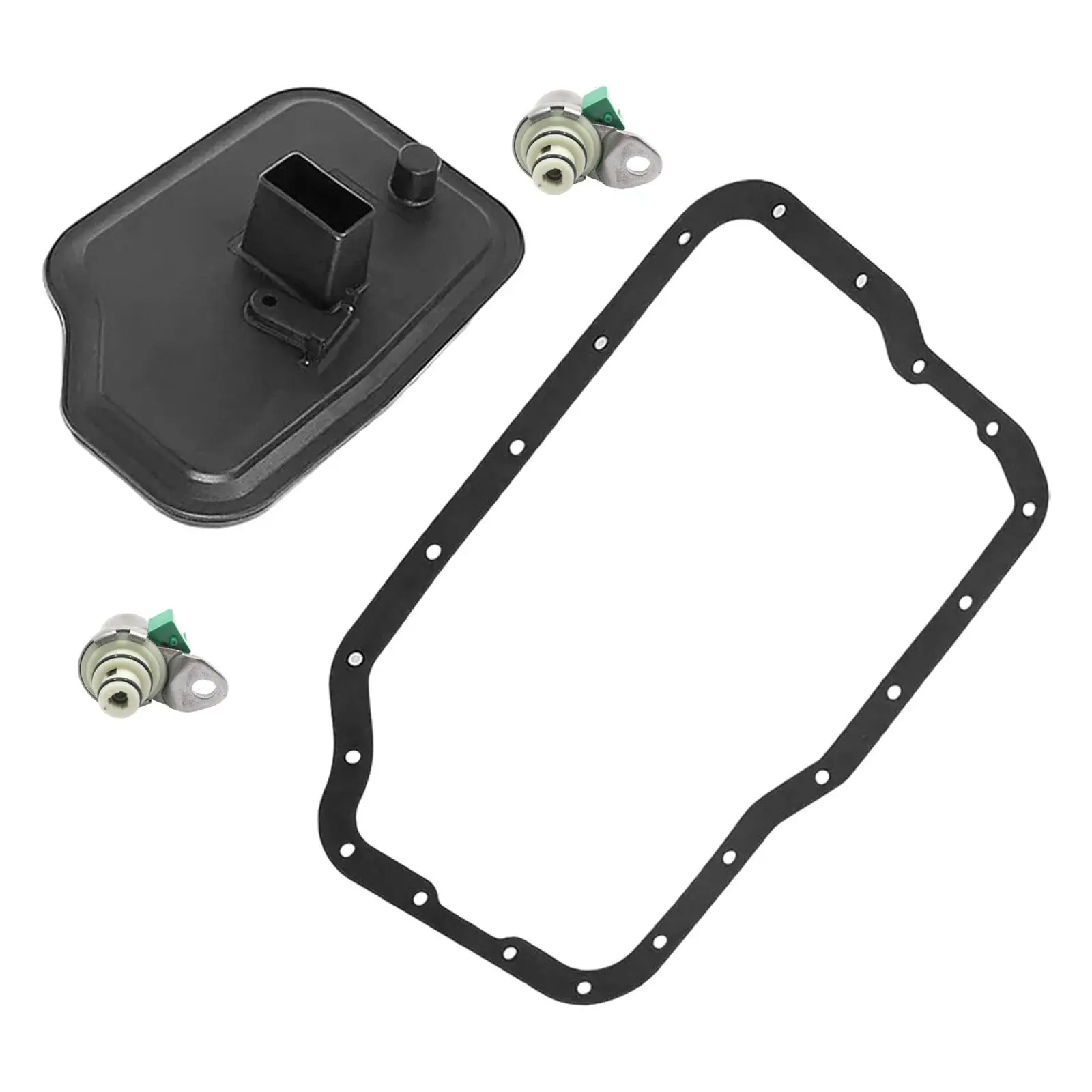 Transmission Filter Pan Gasket Kit Transmission Shift Solenoid Kit for Ford Mazda Replaces Premium Convenient Installation