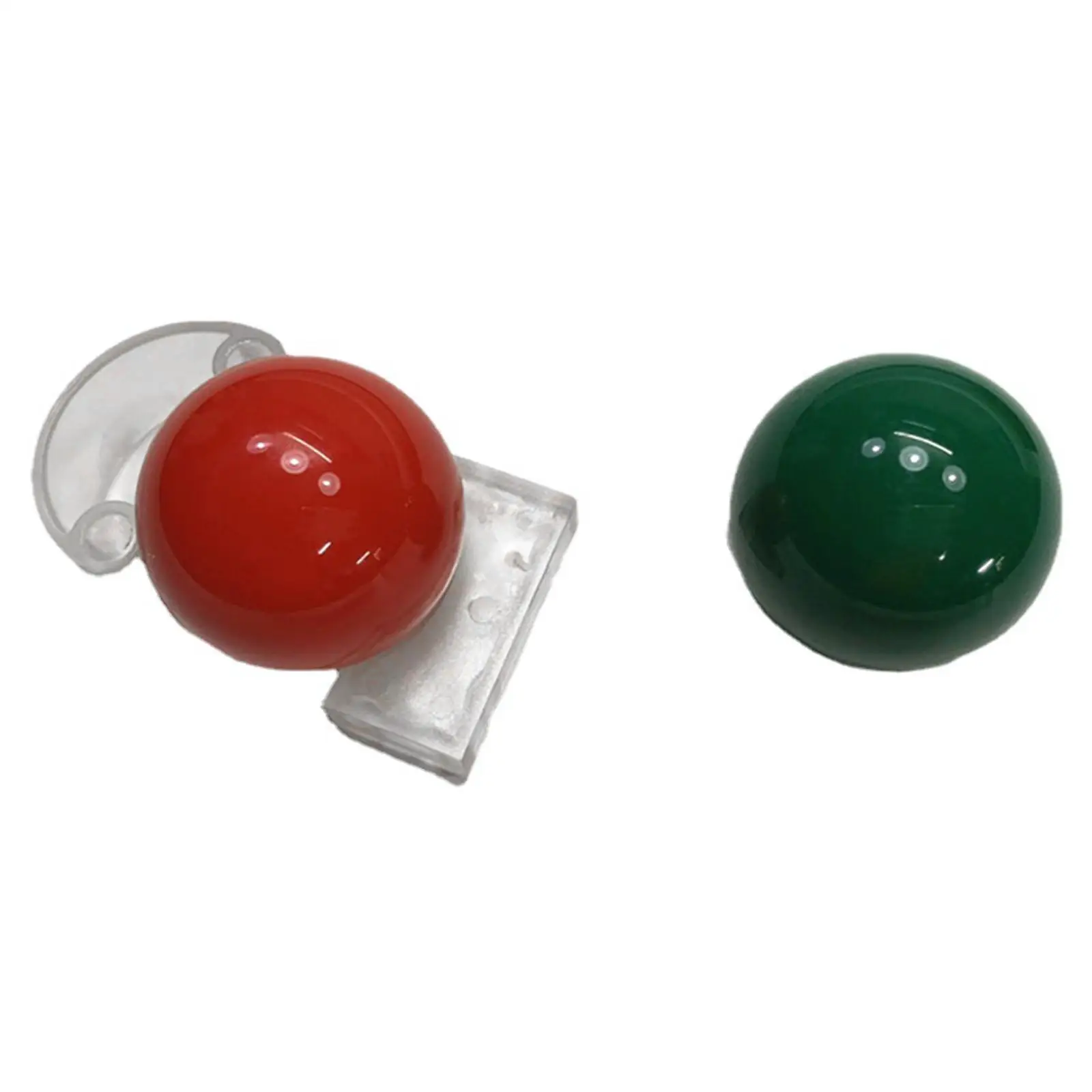 2Pcs Billiards Ball Position Marker Portable Transparent Snooker Ball Holder Pool Table Accessories