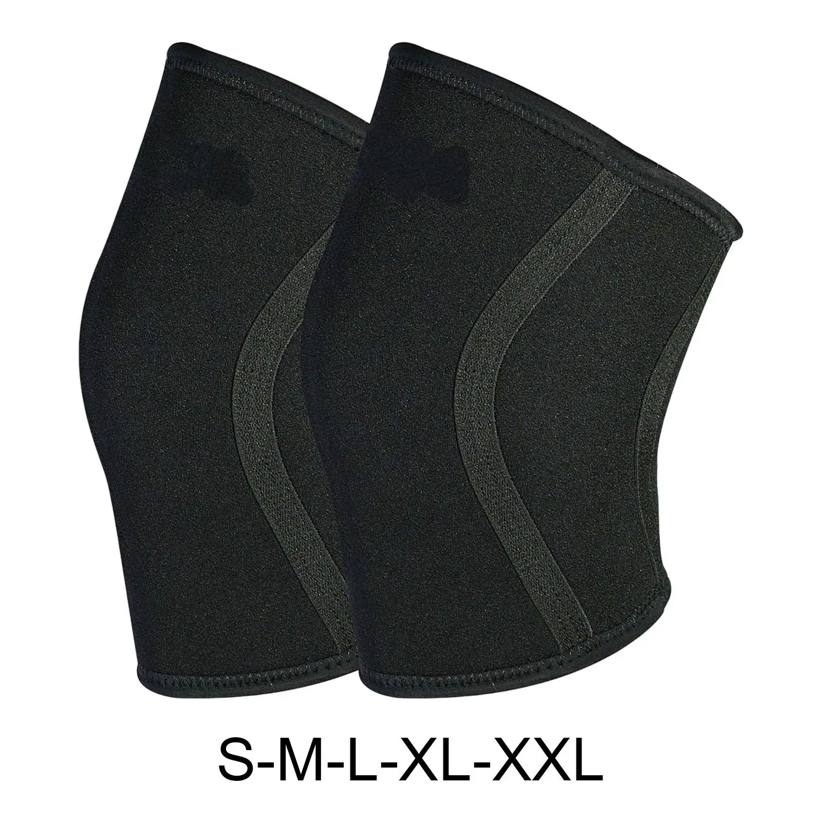 2x Knee Brace Support Patella Pad Women Men Protector Knee Sleeves for Cycling Fitness Outdoor Workout Jogging