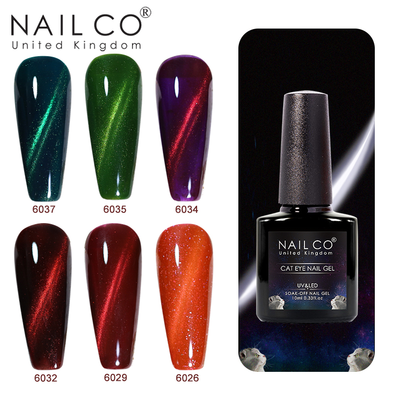 Best of NAILCO Cat Eye Gel Nail Polish 10ml Rainbow Color UV LED Nail Art Nail Gel Varnish Polish Soak Off Lacquer Nail Gelpolish Reviews & Tips