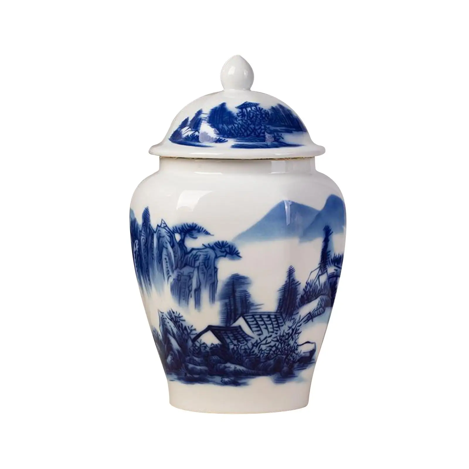 Ceramic Vase Flower Pot Planter Glaze Decorative Decor Porcelain Ginger Jars