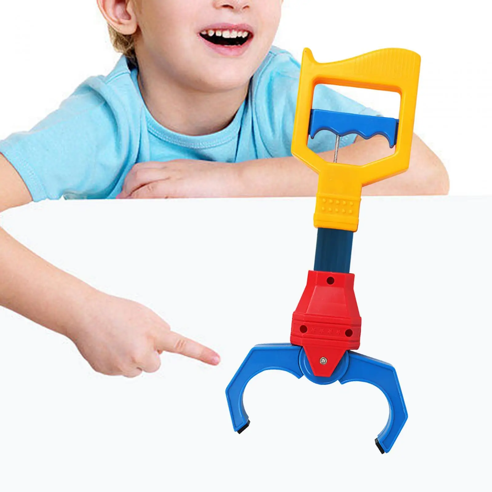 Interactive Toy Grabber Robot Hand Claw Beach Accessories Gripper Trash Picker Trash Picking Toy for Girls Children Beach Toy