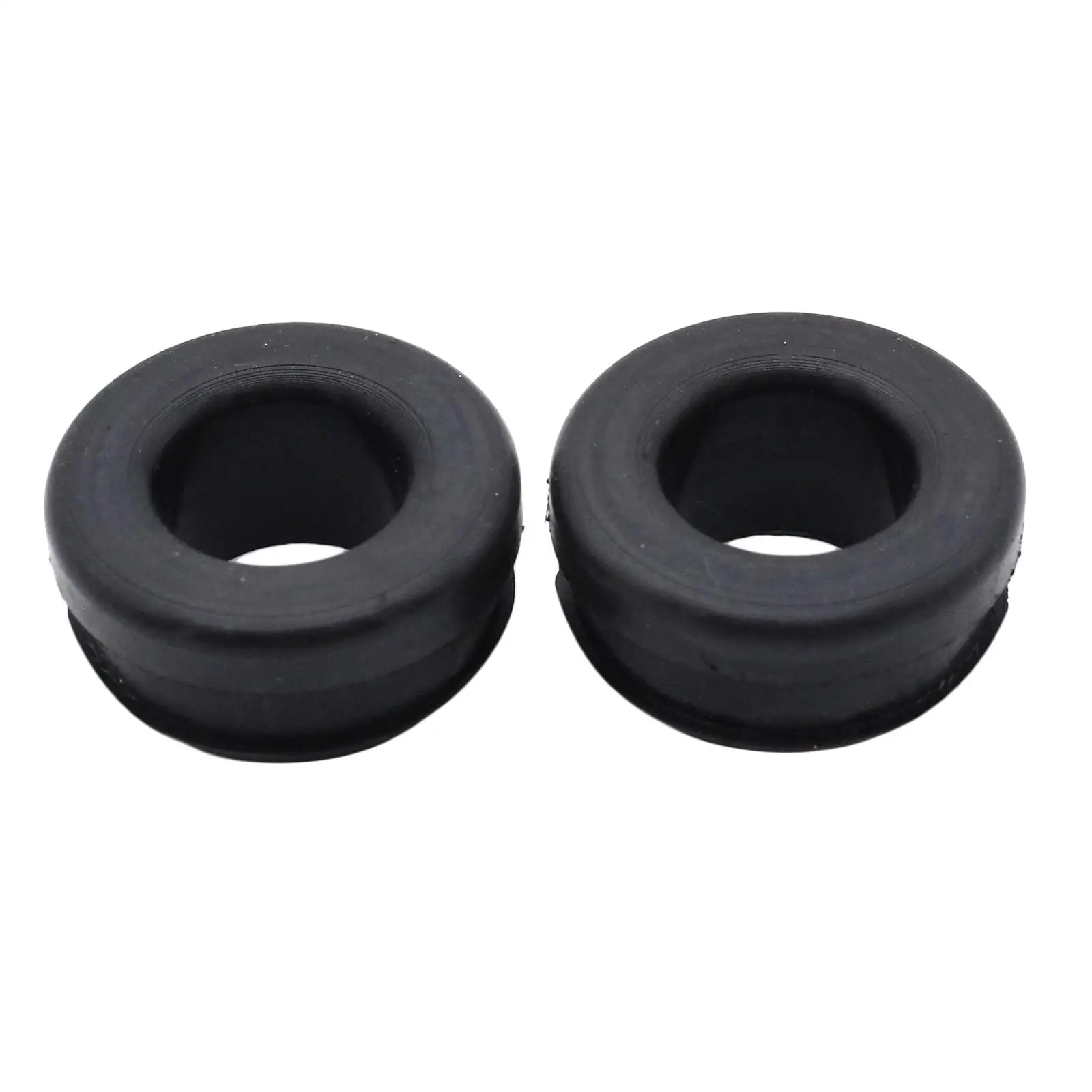 2 Pieces Rubber Pcv Breather Grommets Vehicle Parts Accessories Black 1
