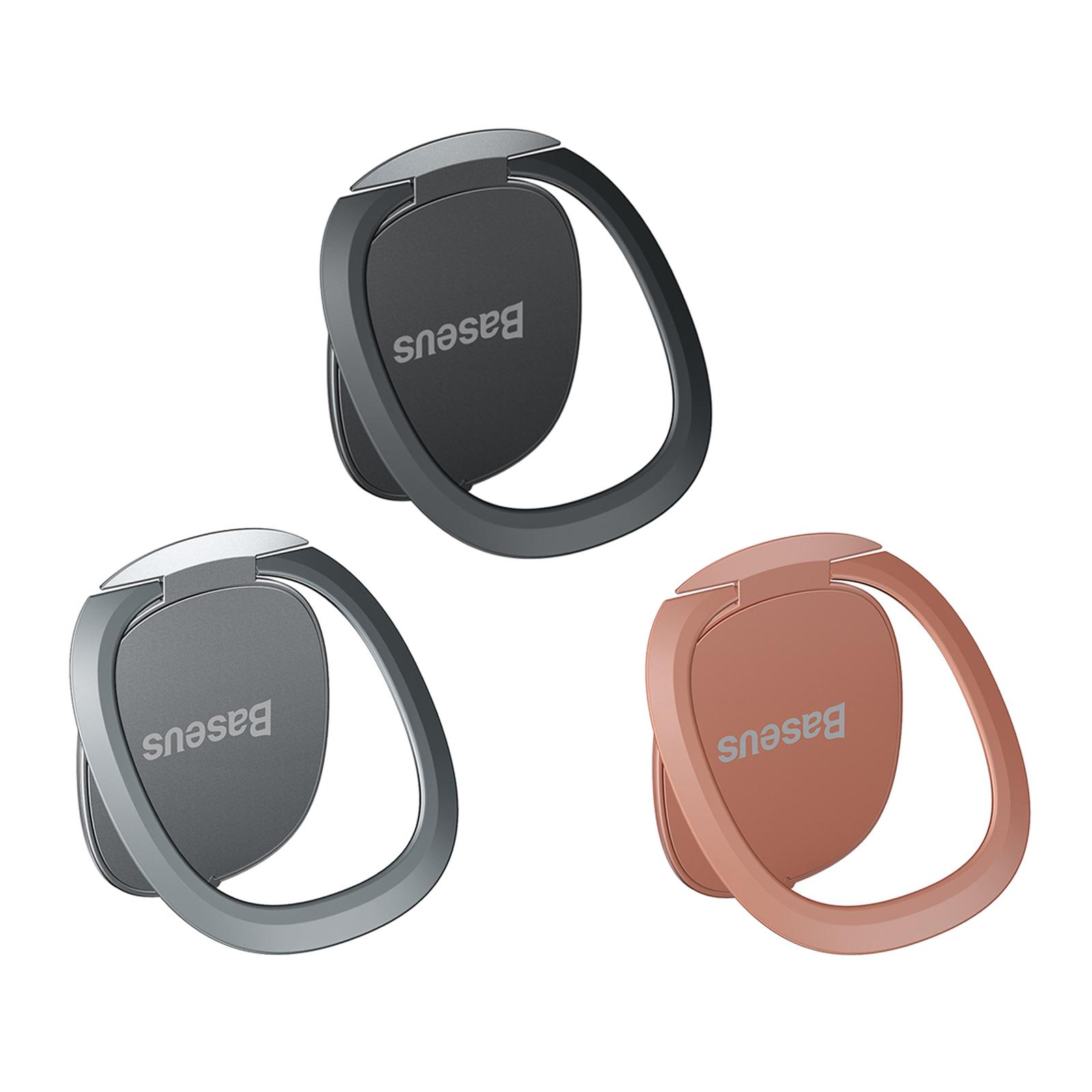 Universal Magnetic Phone Ring Holder Strong Magnets Dropproof Car Mount Ring Buckle Bracket for Car Magnetic Mobile Stand Mount