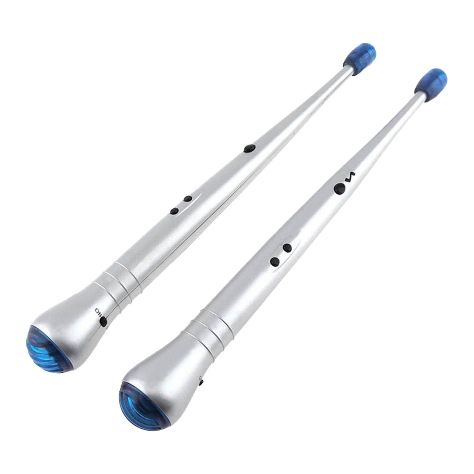 2Pcs Electric Drum Sticks Air Drum Sticks for Children Family Gatherings