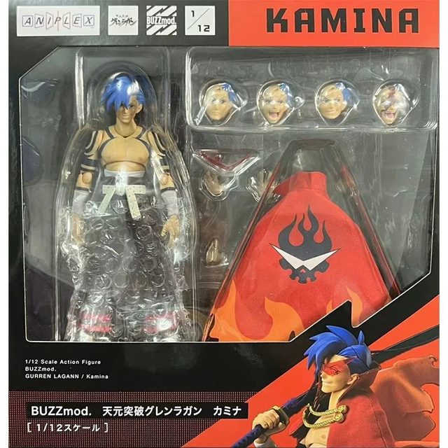 BUZZmod. Kamina Tengen Toppa Gurren Lagann Action Figure