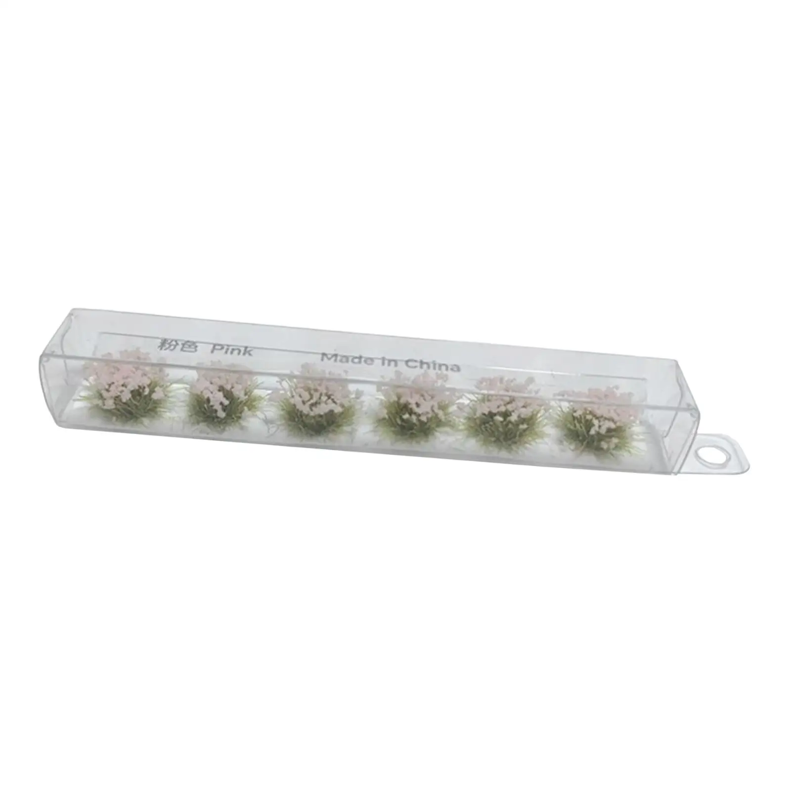 Railway Artificial Grass Grass Tufts Miniature Flower Cluster Miniature Grass Model for Railway Decor