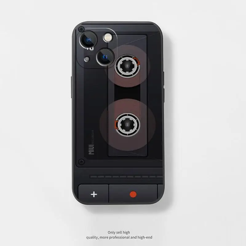 best iphone 12 case Emulation Tape Phone Case For Carcasa iPhone Case 8 12 X 6s ProMax Xs Mini 13 7 Max Xr 2020 6 Plus 11 SE Npcl Slot Cartoon iphone 12 silicone case