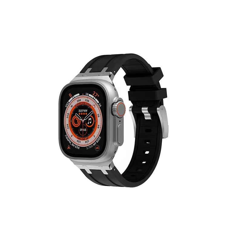 pulseira de silicone, iWatch Band 8, SE6,