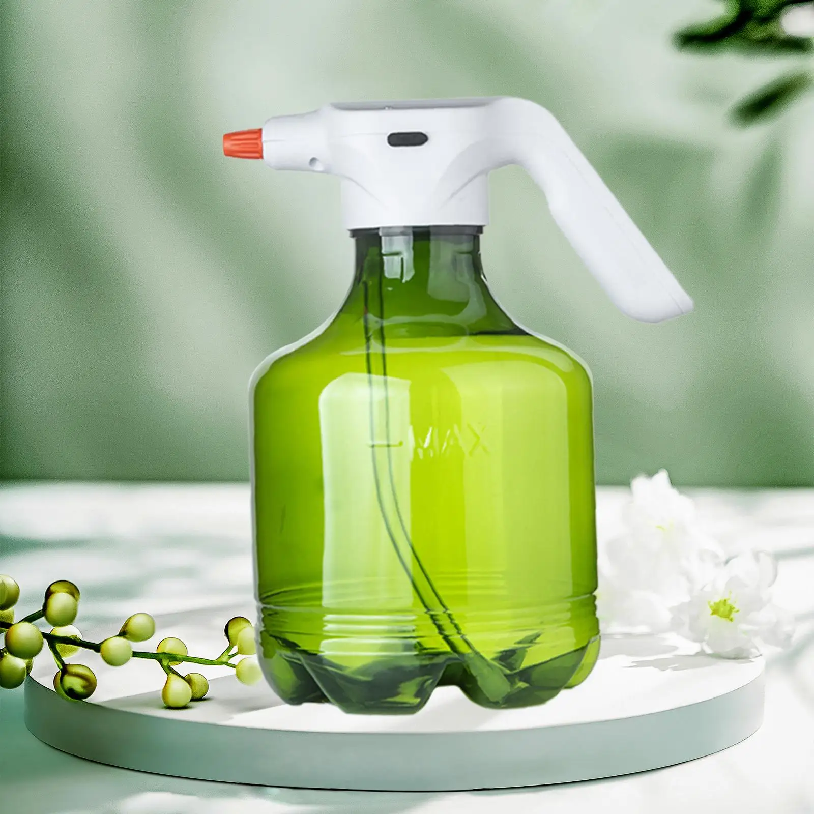 Handheld Electric Plant Mister Spray Bottle 3L Electric Watering Can Lawn Yard Indoor Outdoor Plants Cleaning Home Gardening