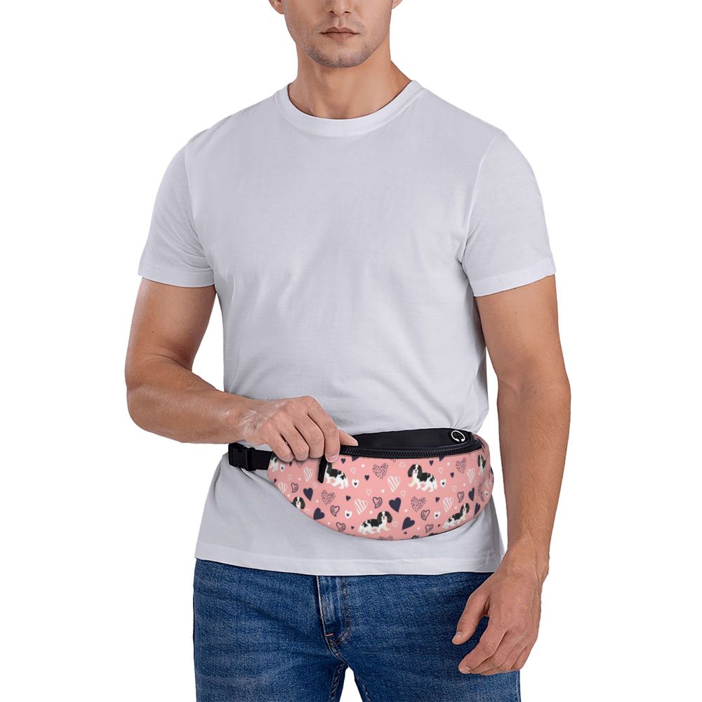 Pack para Homens Mulheres Cool Dog Crossbody