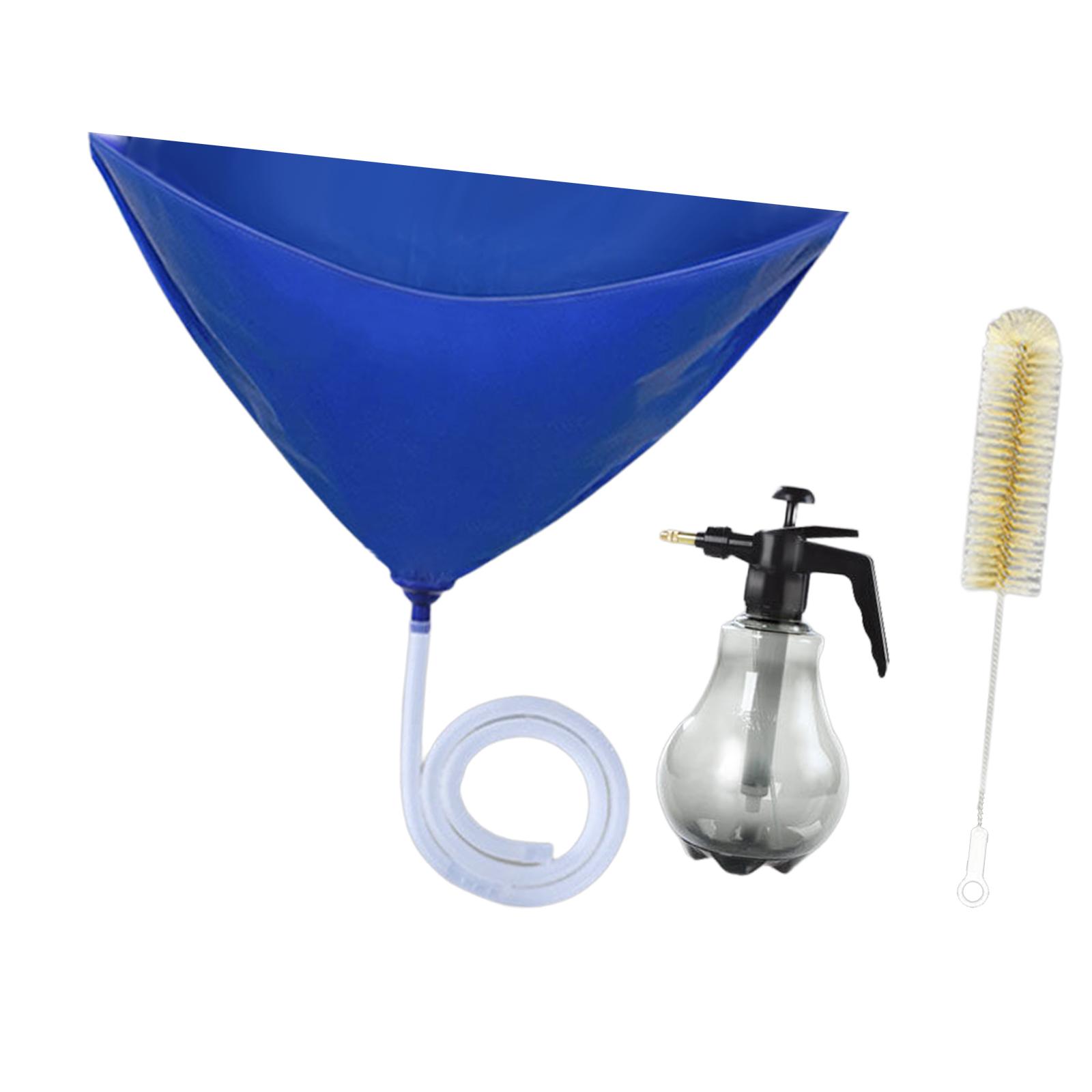 Air Conditioning Cleaning Bag Dust Washing with Brush and Drainage Hose Reusable below 2P Air Conditioner Cleaning Cover